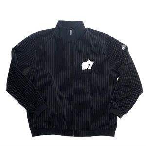 Adidas Las Vegas NBA All Star 07’ Pinstripe Jacket